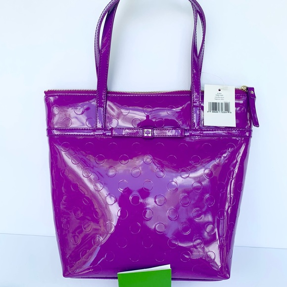 kate spade Handbags - Kate Spade Jeralyn Purple Tote Bag